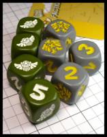 Dice : Dice - Game Dice - Rivot Wars Faction Dice - JA Collection Mar 2024